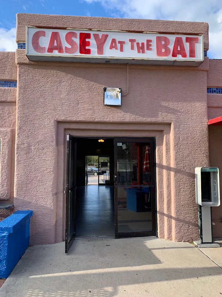Casey at the Bat entrance sign